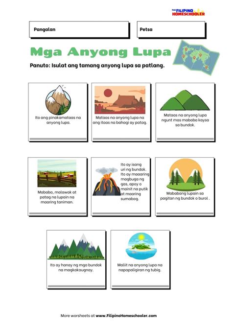 tangway drawing|Anyong Lupa at mga Halimbawa — The Filipino Homeschooler.